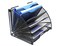EasyPAG Desk File Organizer 6 Compartment Fan-Shaped Filing Paper Holder Letters Tray Desk Organizers and Accessories,Black